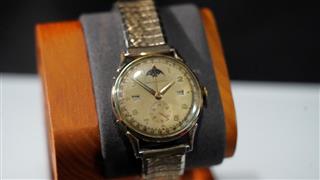 Kingston Datofix Triple Calendar Moonphase Record 107C Swiss Watch Serviced